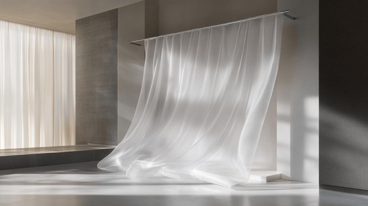 Le rideau de douche transparent : comment le marier avec vos meubles de salle de bain ?